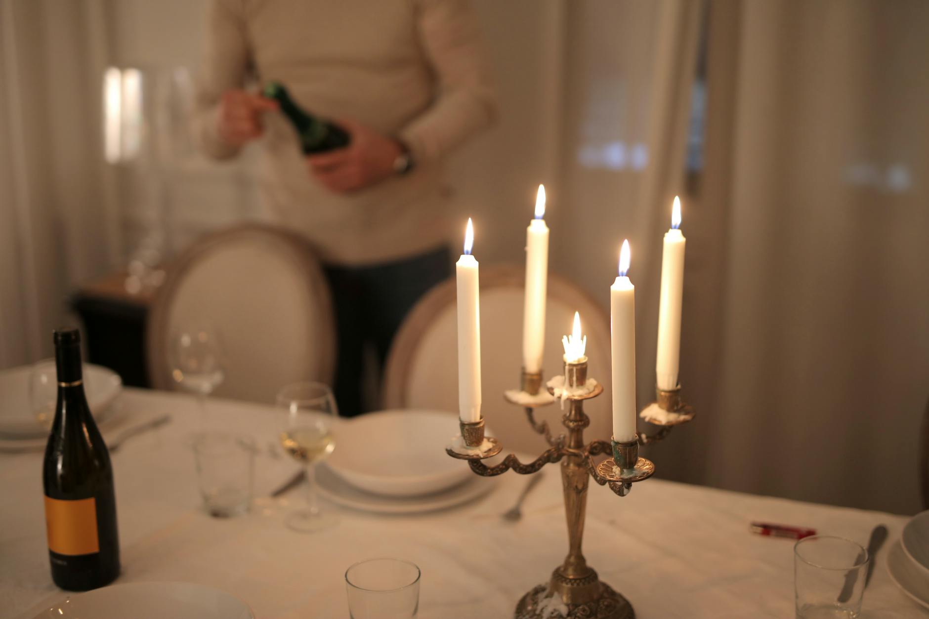Candlelight-Dinner im Gewölbesaal
